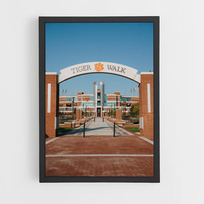 ap-clemson tigers-6 cadre Noir
