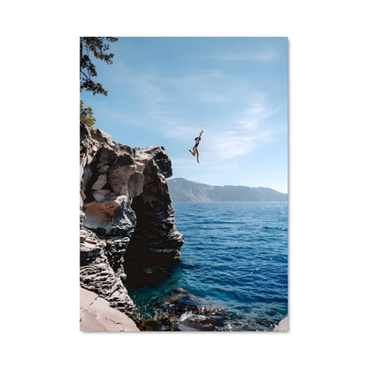 Poster Plongée Vertigineuse