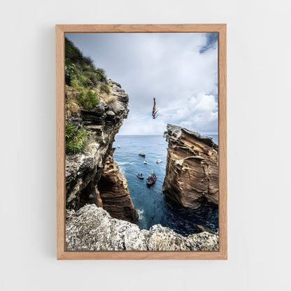 ap-cliff diving world series-2 cadre Bois clair