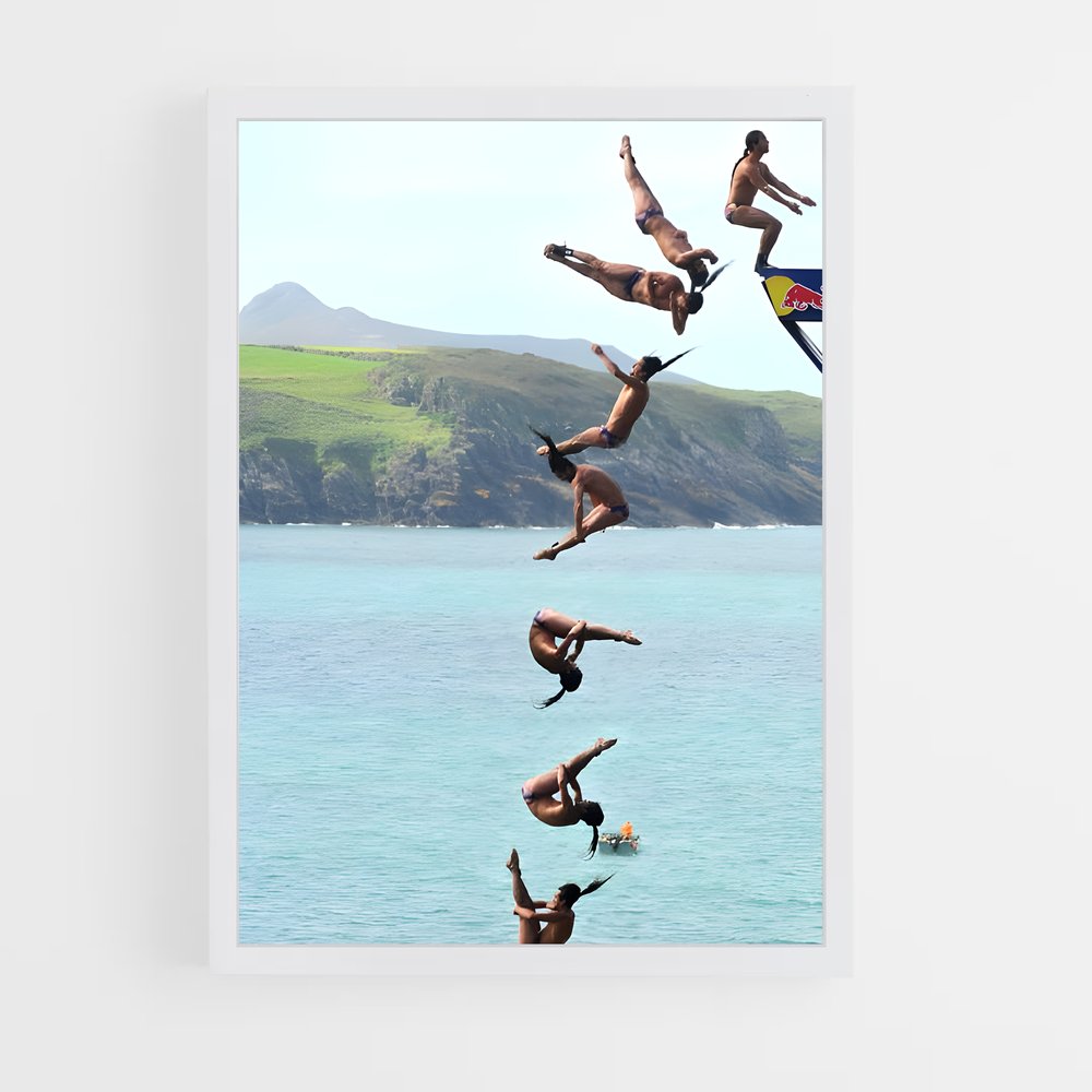ap-cliff diving world series-8 cadre Blanc