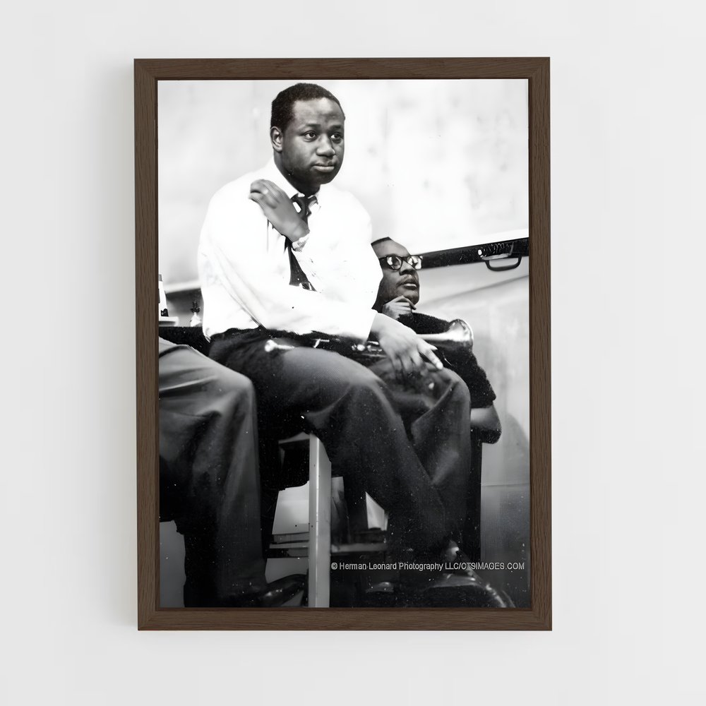 ap-clifford brown-1 cadre Bois foncé
