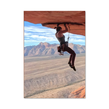 Poster Escalade Sous le Soleil
