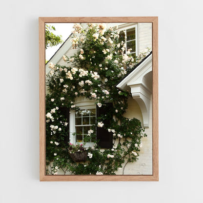 ap-climbing rose-10 cadre Bois clair