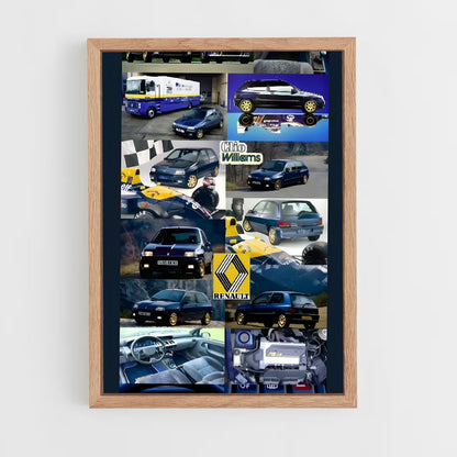 ap-clio williams-2 cadre Bois clair
