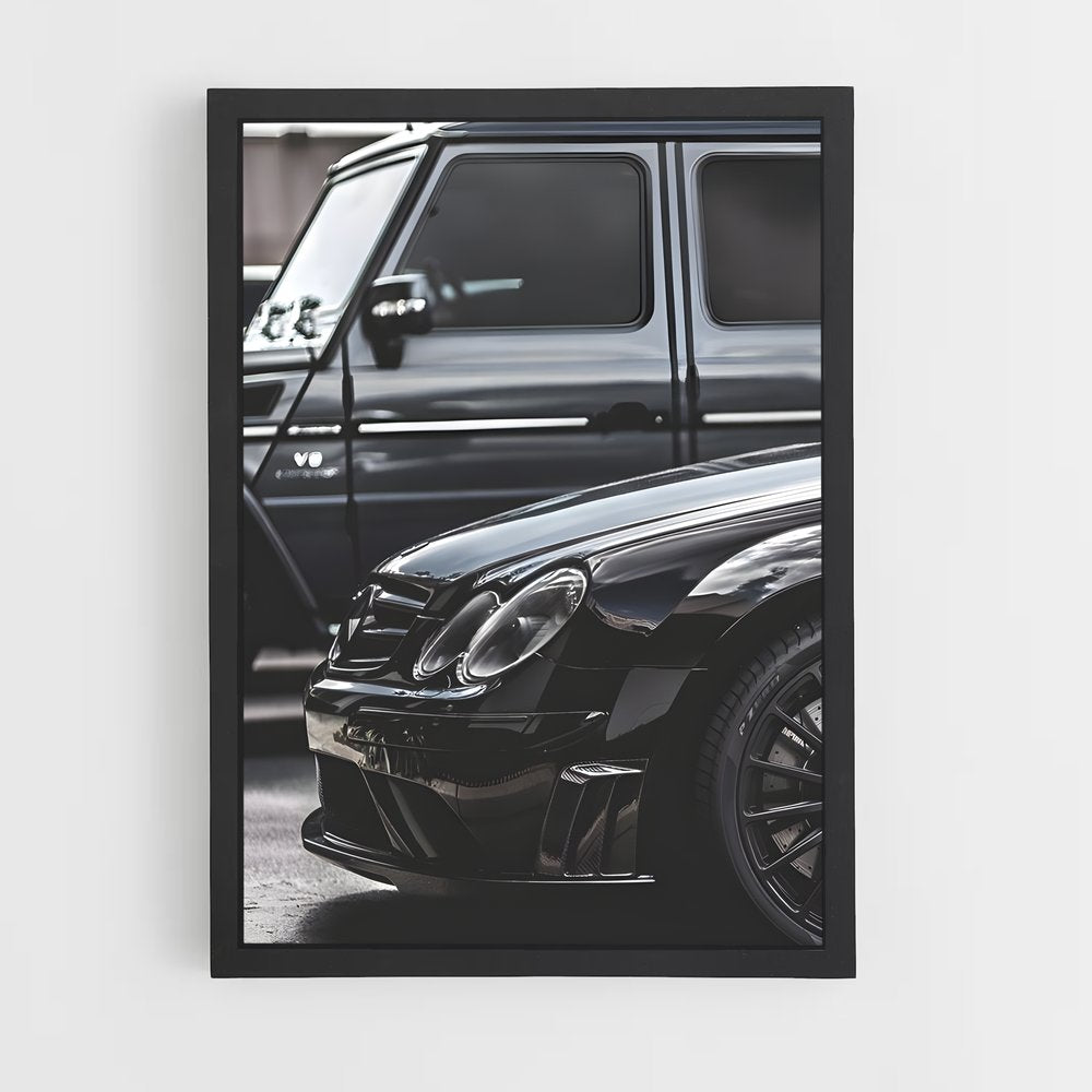 ap-clk 63 amg black series-4 cadre Noir