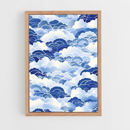 ap-cloud patterns-1 cadre Bois clair