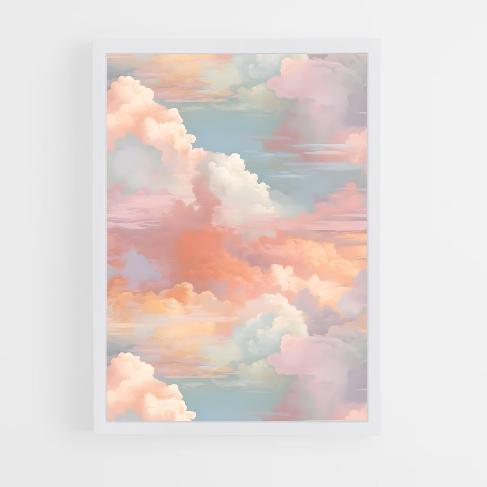 ap-cloud patterns-4 cadre Blanc