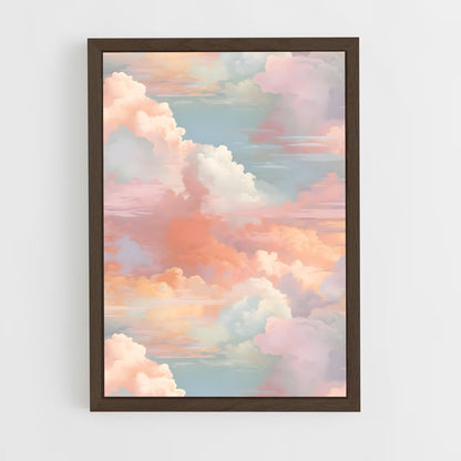 ap-cloud patterns-4 cadre Bois foncé