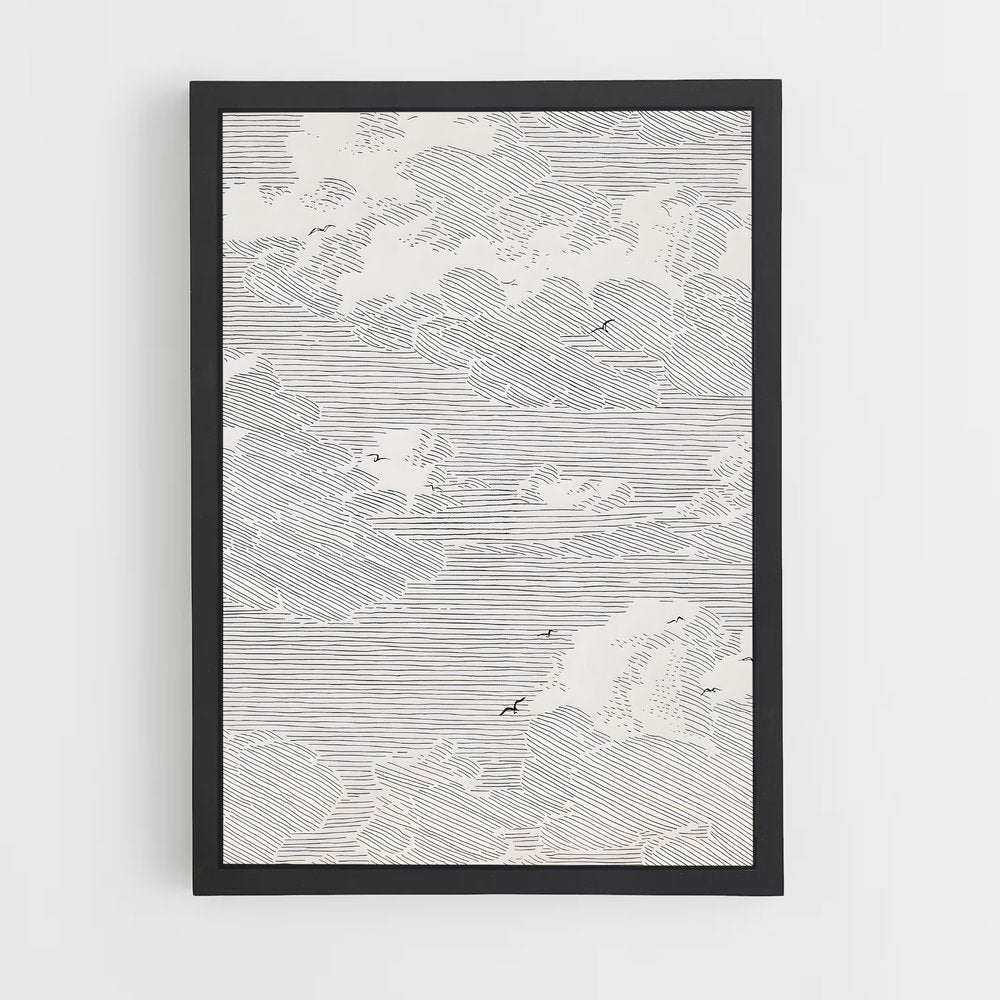 ap-cloud patterns-9 cadre Noir