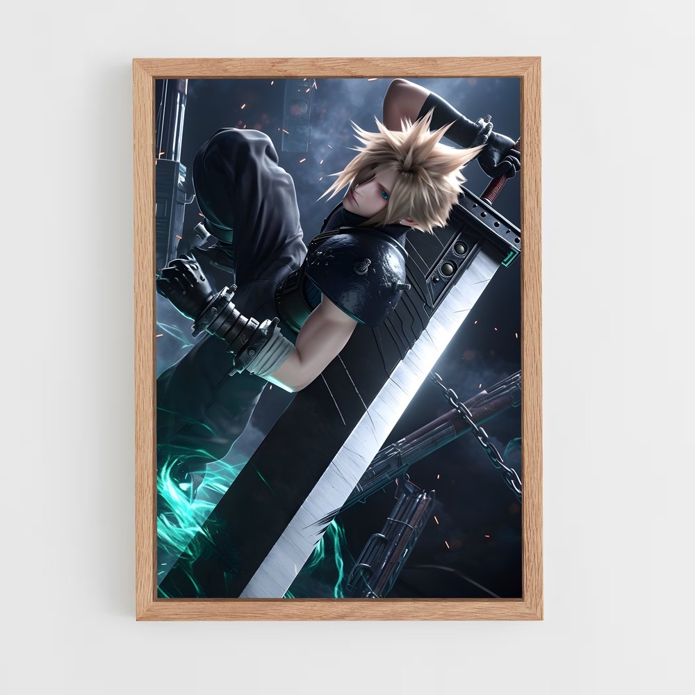 ap-cloud strife-7 cadre Bois clair
