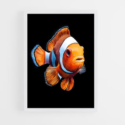 ap-clownfish-3 cadre Blanc