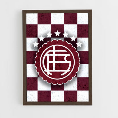 ap-club atletico lanus-10 cadre Bois foncé