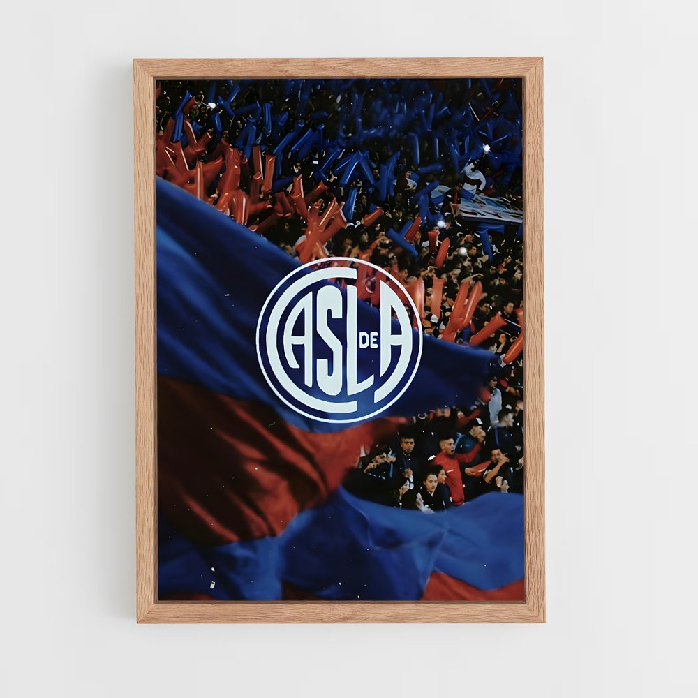 ap-club atletico san lorenzo-4 cadre Bois clair