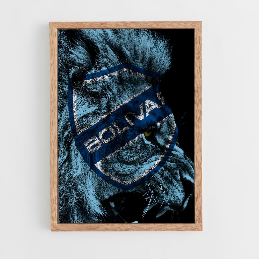 ap-club bolivar-3 cadre Bois clair