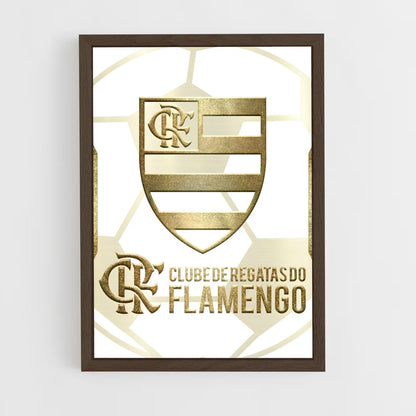 ap-club de regatas do flamengo-6 cadre Bois foncé