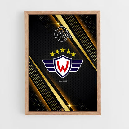 ap-club jorge wilstermann-1 cadre Bois clair