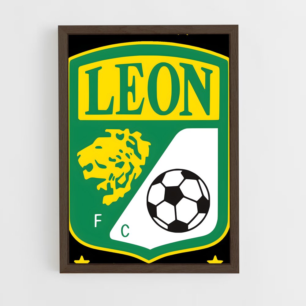 ap-club leon-1 cadre Bois foncé
