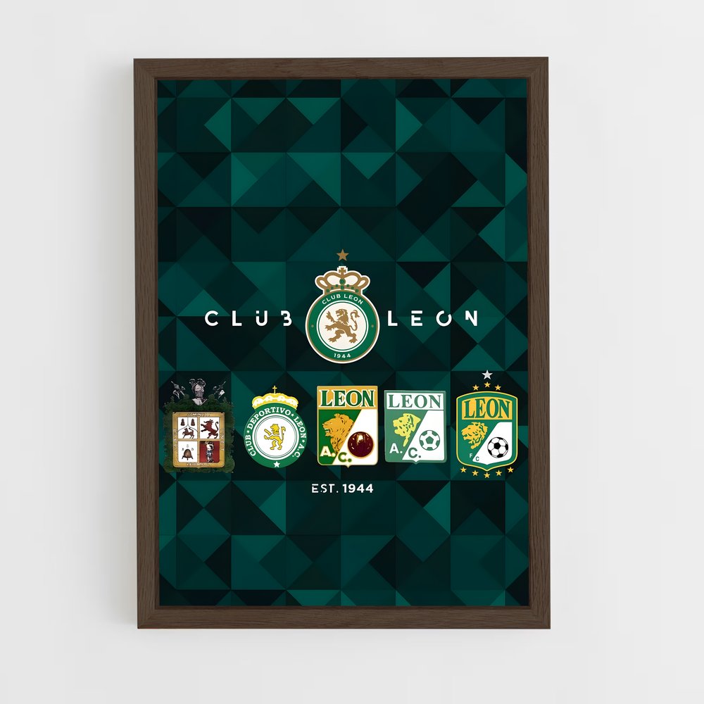 ap-club leon-2 cadre Bois foncé