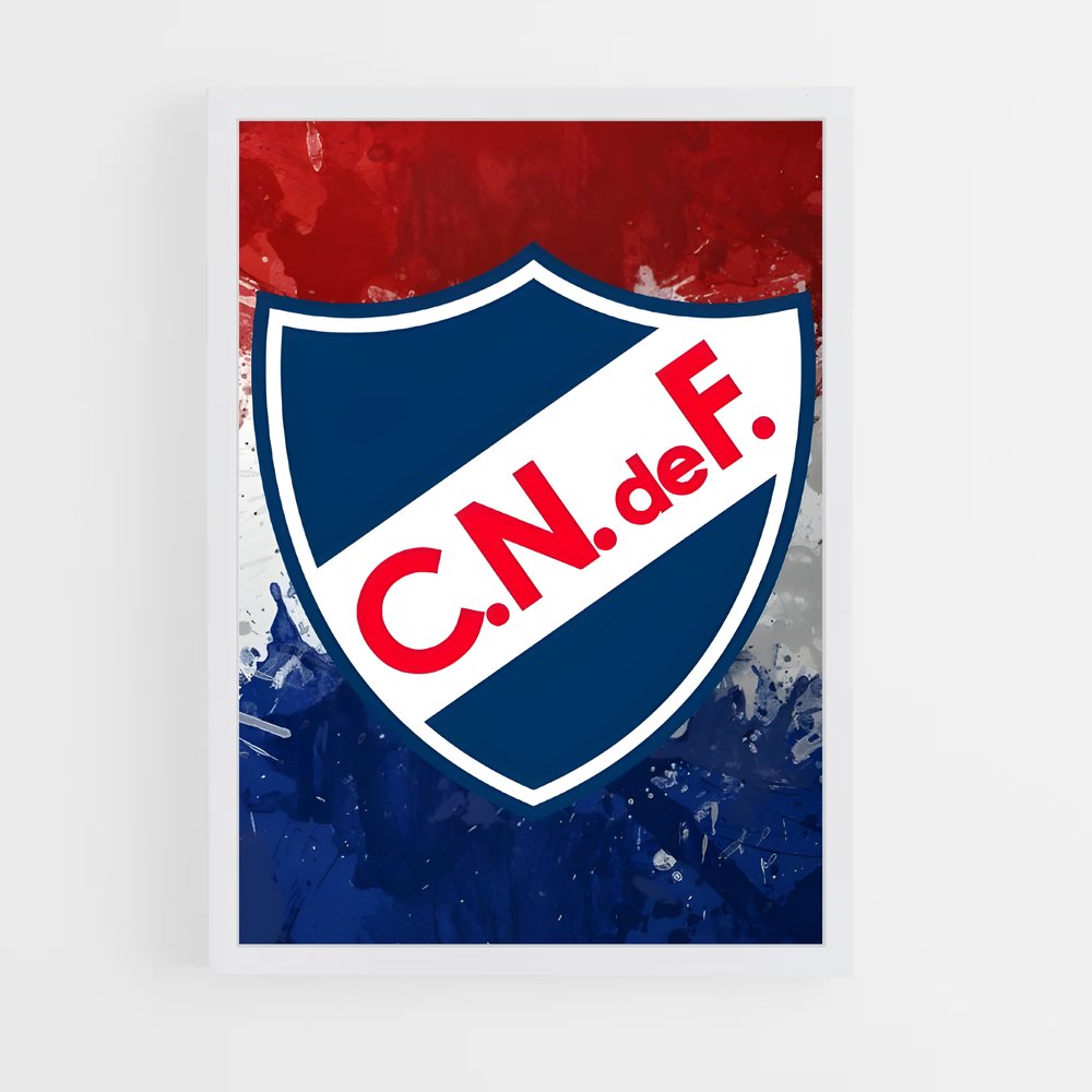 ap-club nacional de football-5 cadre Blanc
