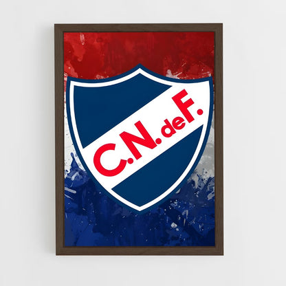 ap-club nacional de football-5 cadre Bois foncé