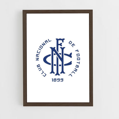 ap-club nacional de football-7 cadre Bois foncé