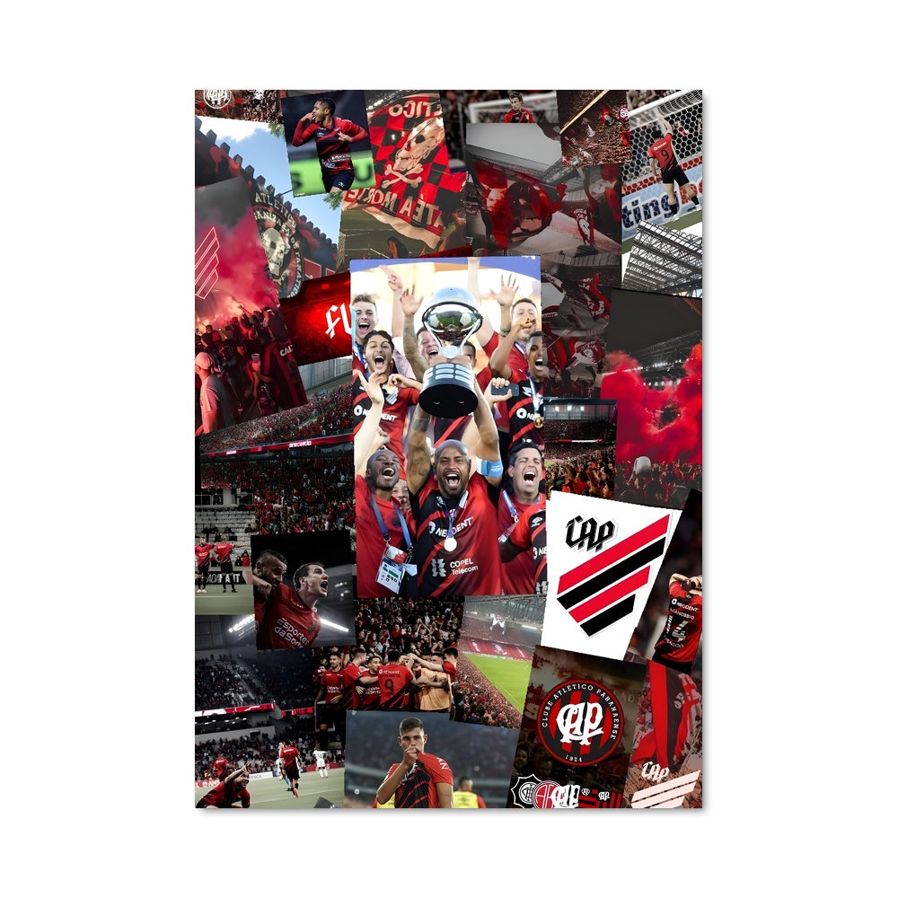 Poster Soirée Rouge et Vert