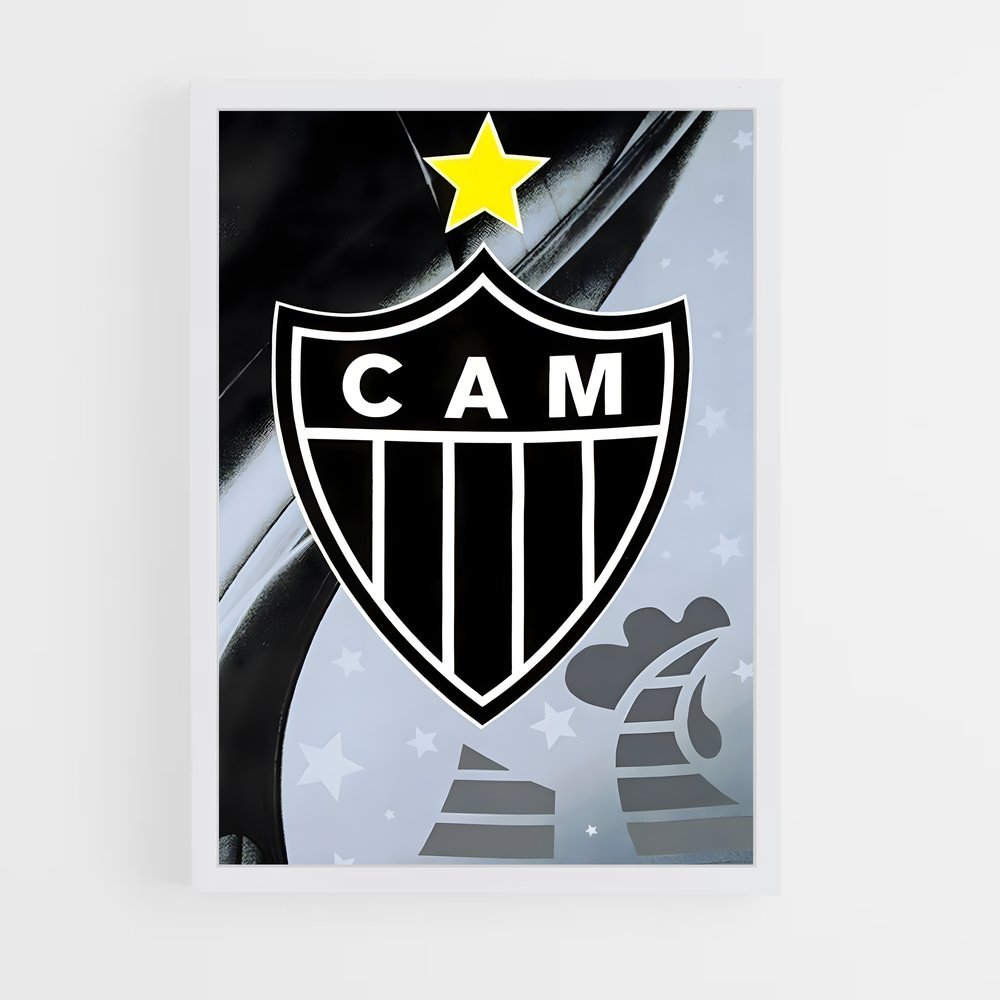 ap-clube atletico mineiro-4 cadre Blanc