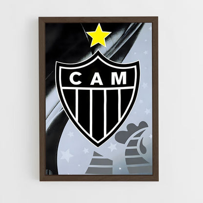 ap-clube atletico mineiro-4 cadre Bois foncé