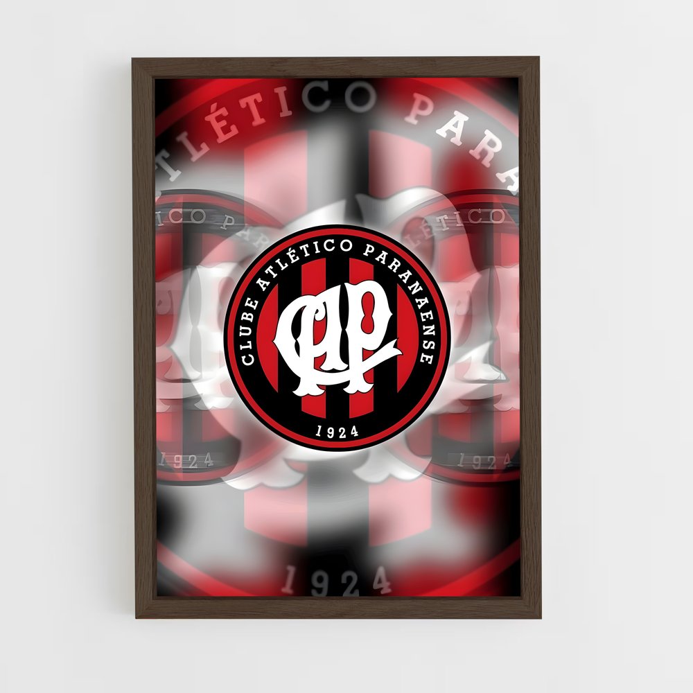ap-clube atletico paranaense-4 cadre Bois foncé
