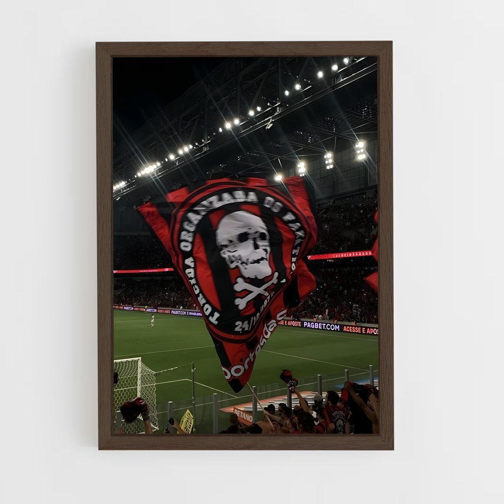 ap-clube atletico paranaense-9 cadre Bois foncé