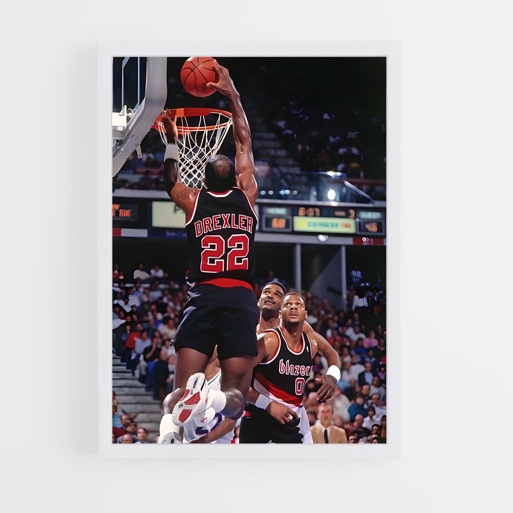 ap-clyde drexler-2 cadre Blanc