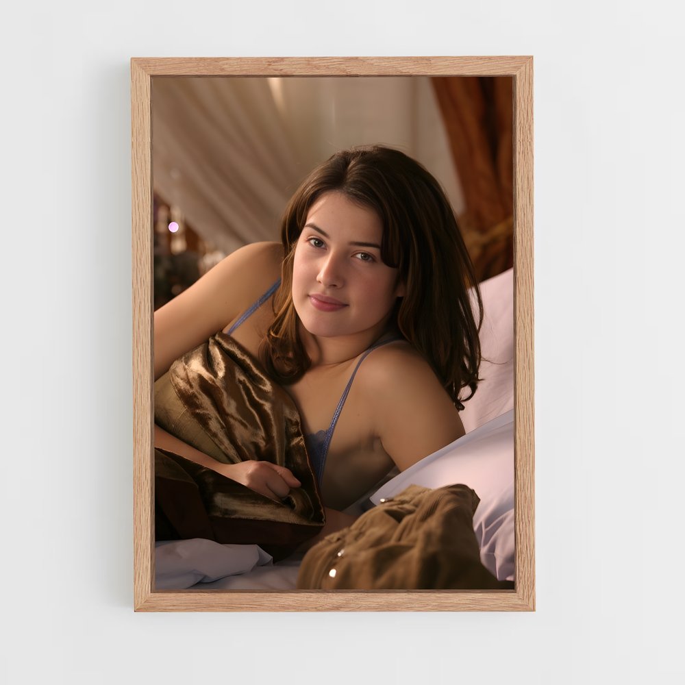 ap-cobie smulders-1 cadre Bois clair