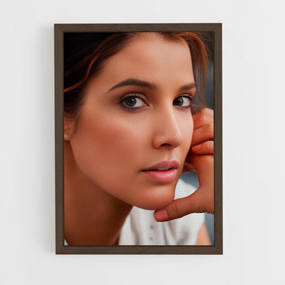 ap-cobie smulders-10 cadre Bois foncé