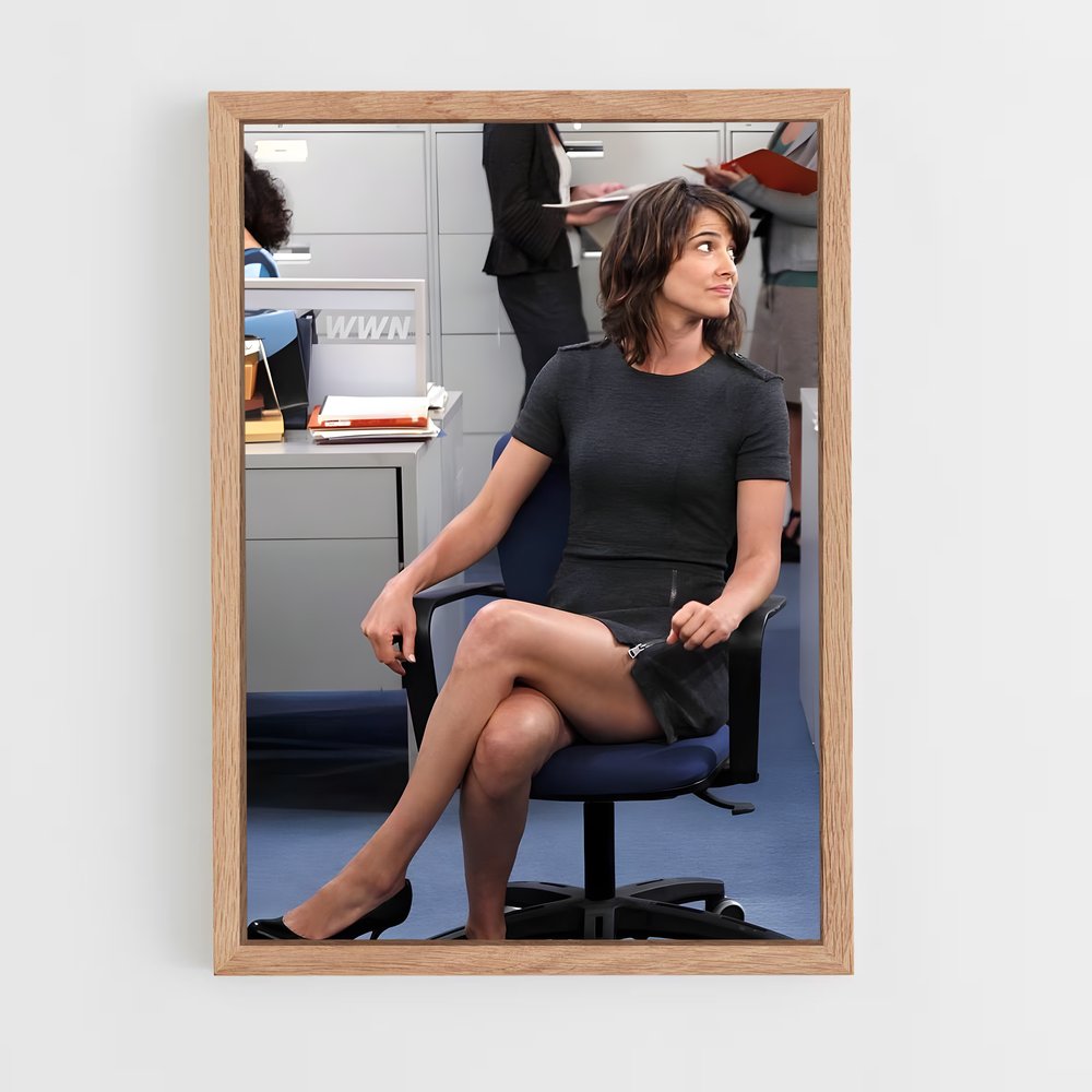 ap-cobie smulders-12 cadre Bois clair