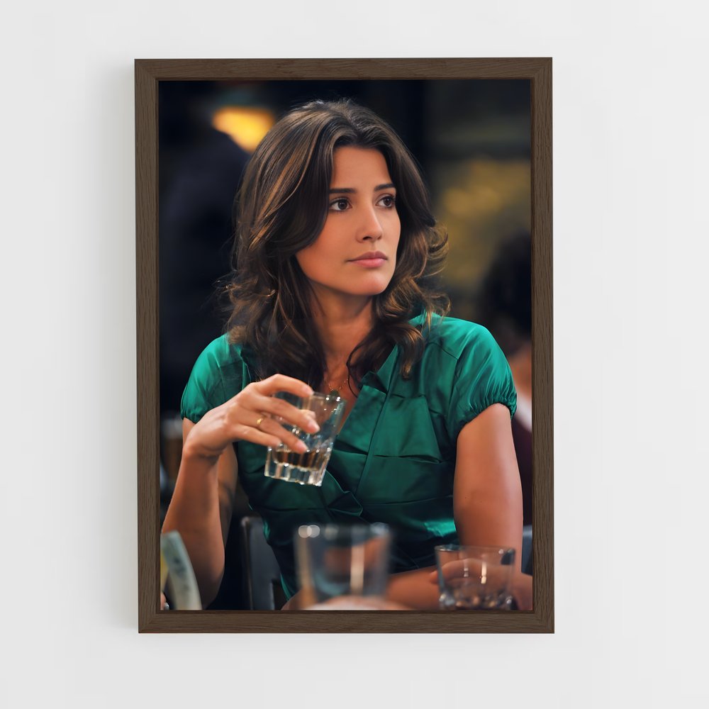 ap-cobie smulders-2 cadre Bois foncé
