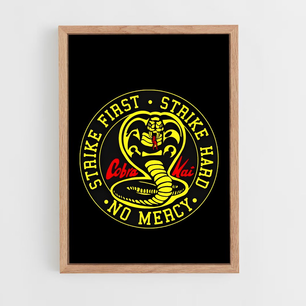 ap-cobra kai-1 cadre Bois clair