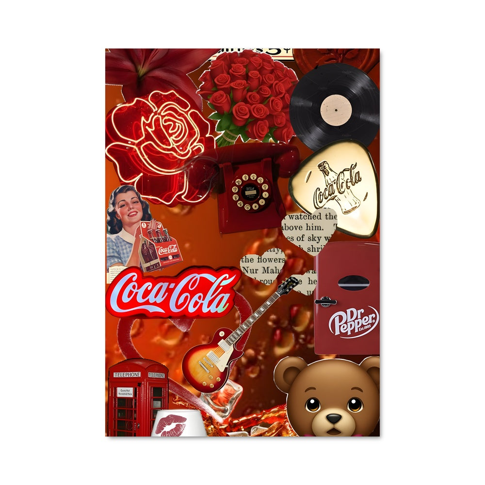 Poster Coca-Cola Vintage Vibes