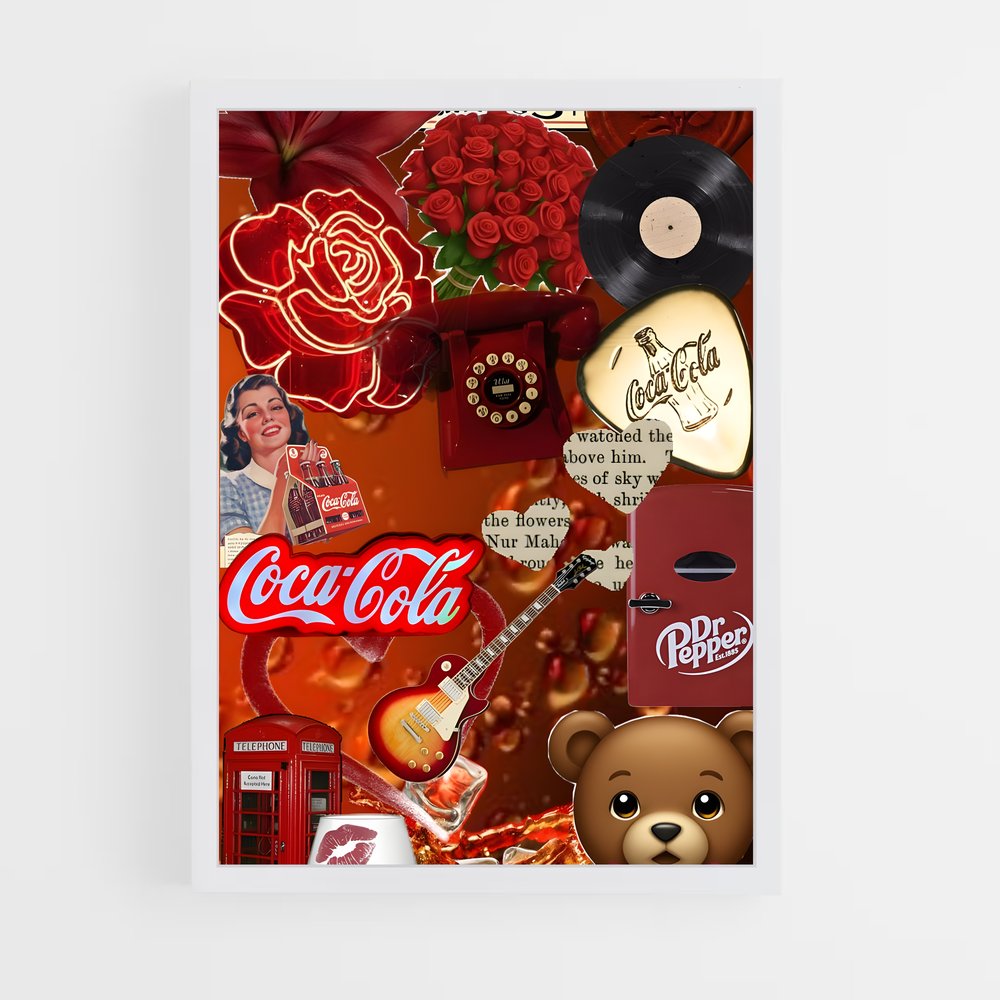 ap-coca cola-5 cadre Blanc