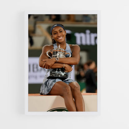 ap-coco gauff-1 cadre Blanc