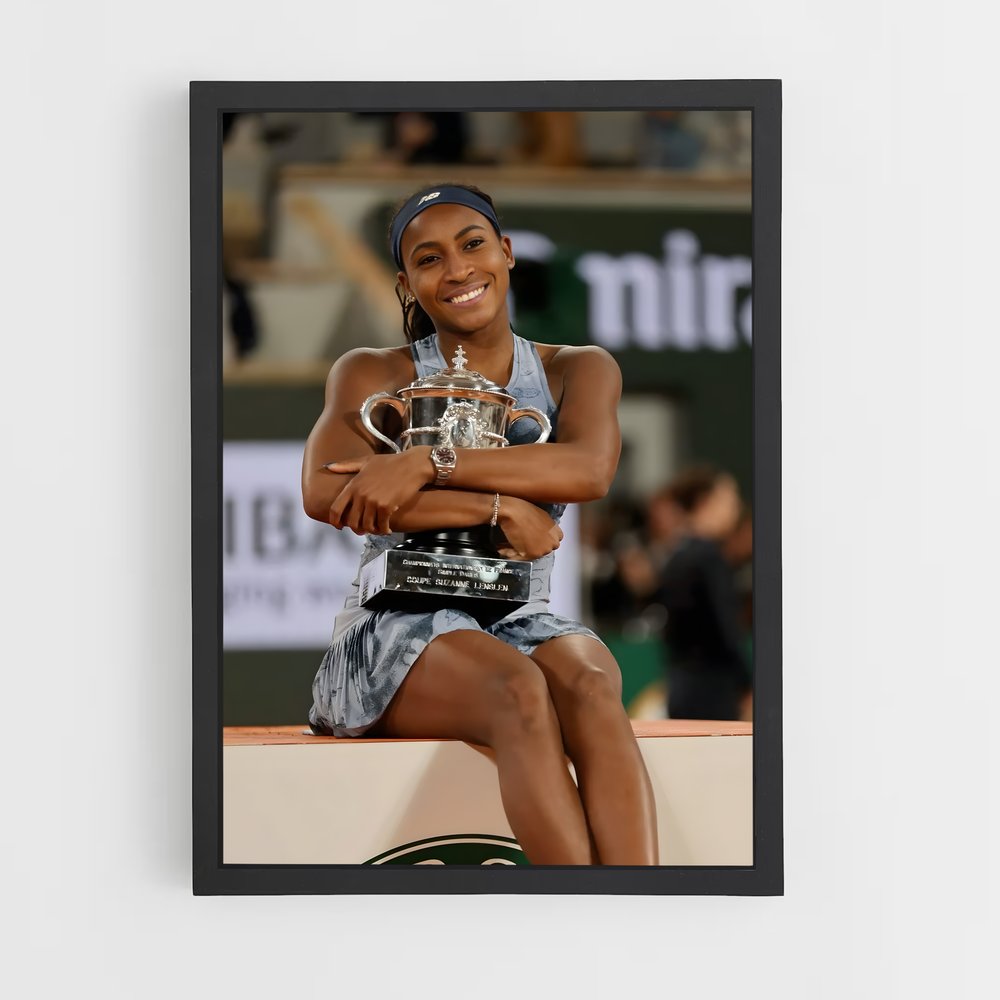 ap-coco gauff-1 cadre Noir