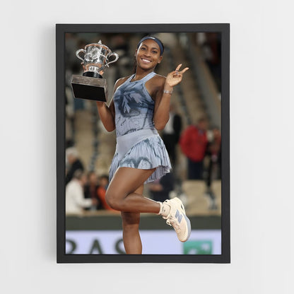 ap-coco gauff-2 cadre Noir