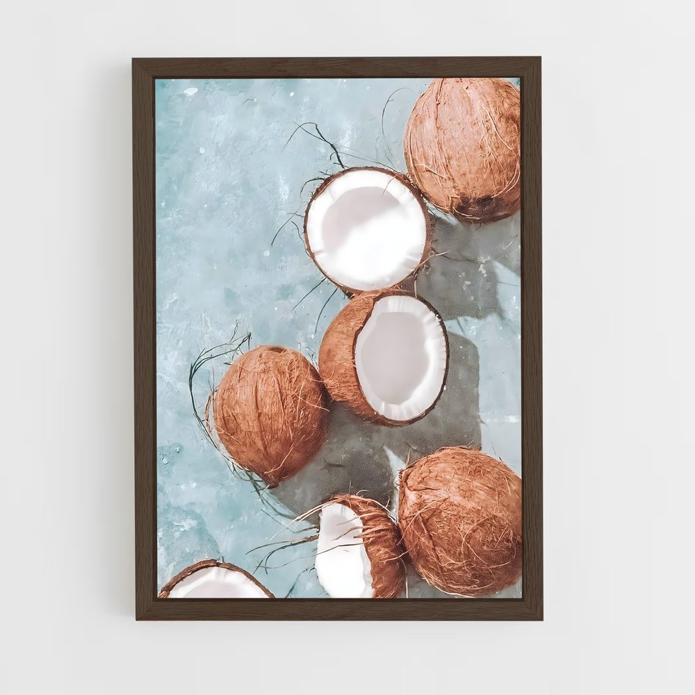 ap-coconut-1 cadre Bois foncé
