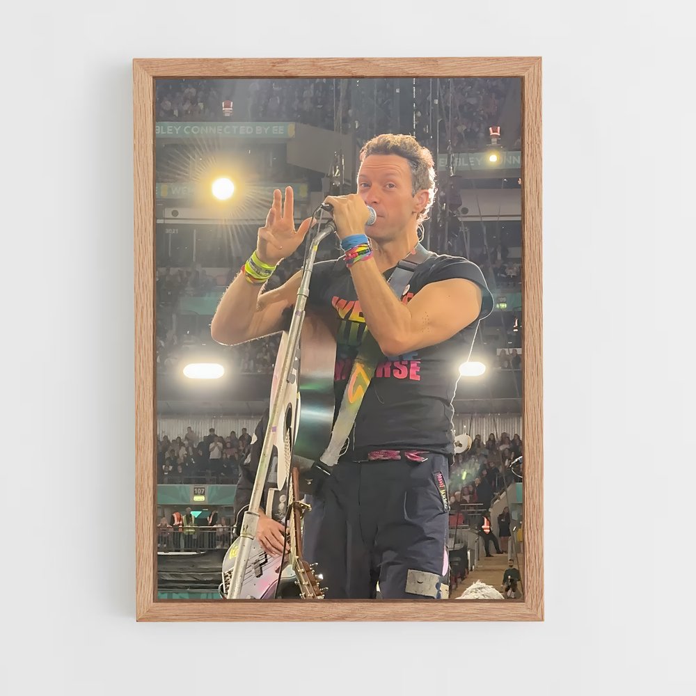 ap-coldplay-7 cadre Bois clair