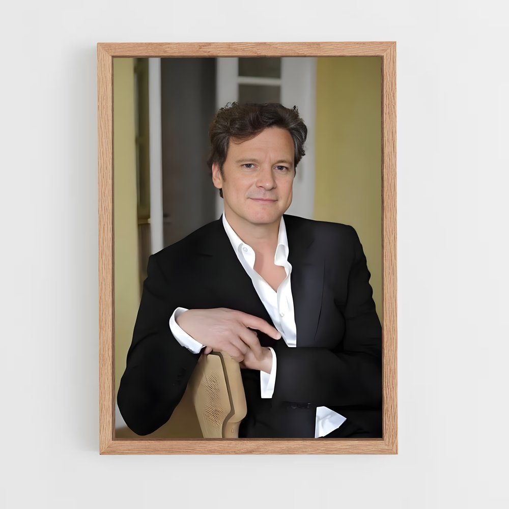ap-colin firth-3 cadre Bois clair