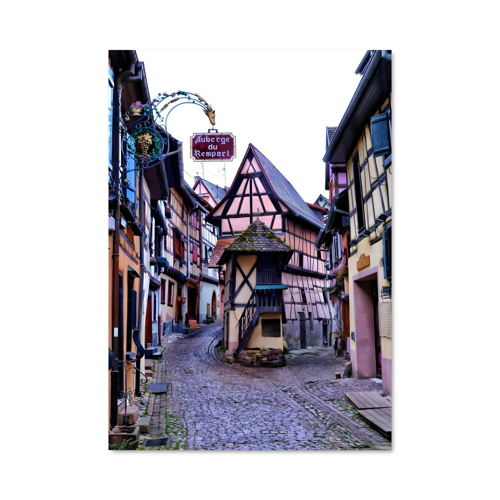 Poster Rue Pavée de Rothenberg