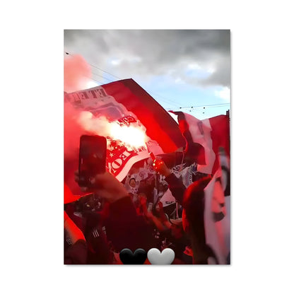Poster Fierté Rouge