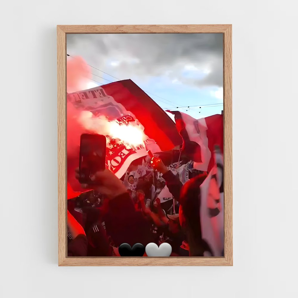 ap-colo colo chile football club-1 cadre Bois clair