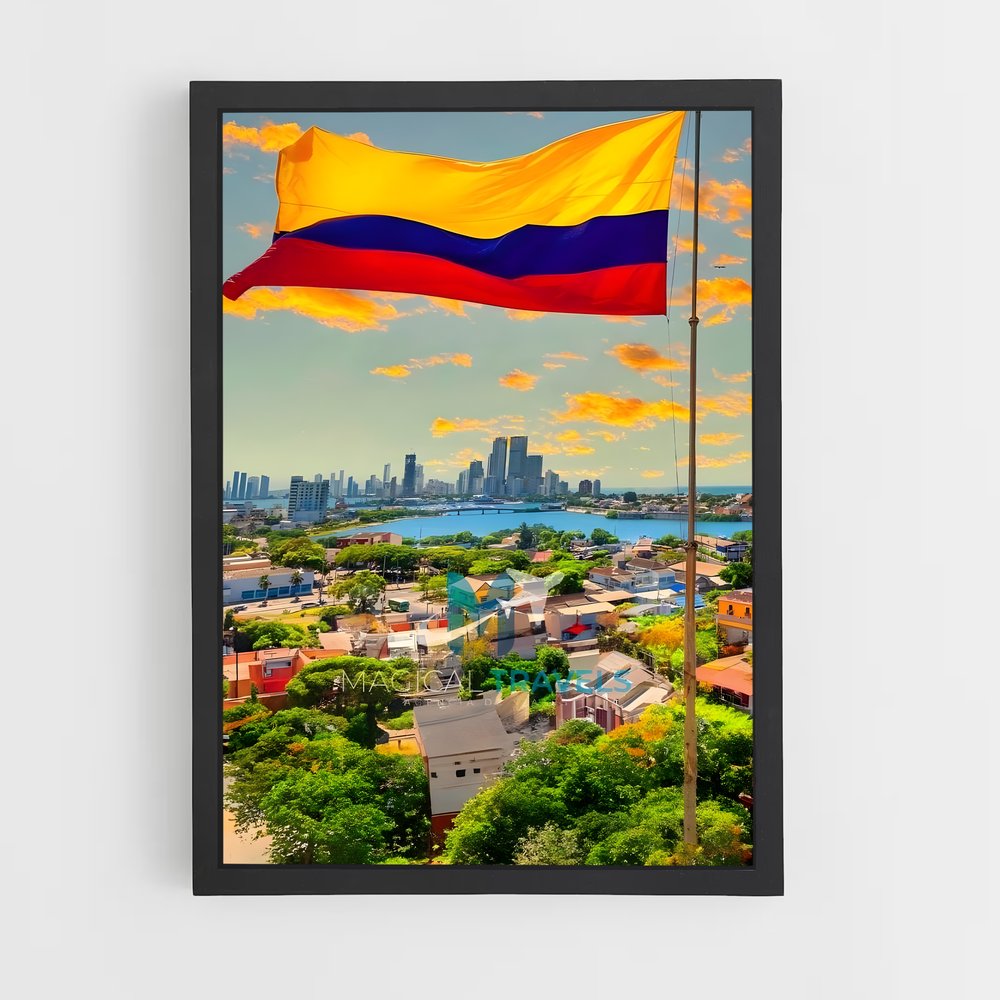 ap-colombia flag-1 cadre Noir