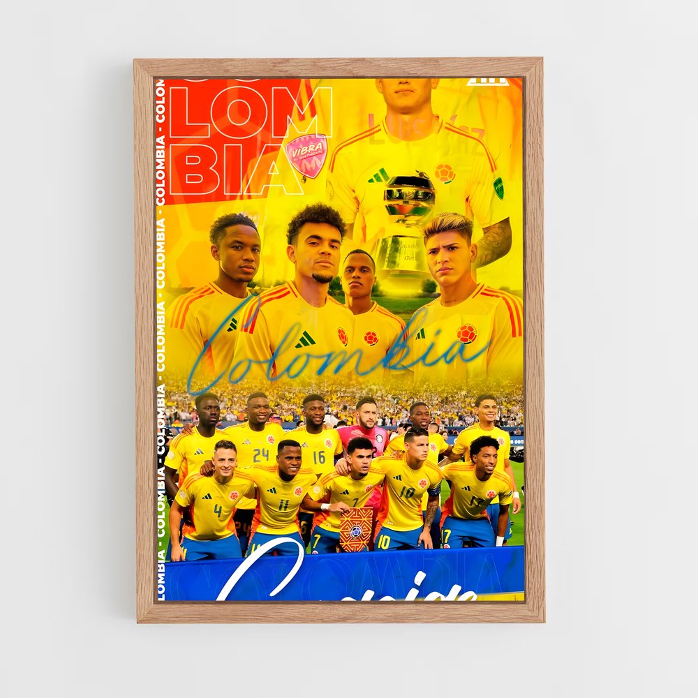 ap-colombia national football team-1 cadre Bois clair