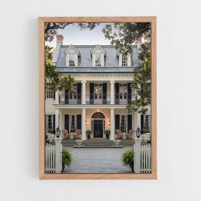 ap-colonial architecture-5 cadre Bois clair